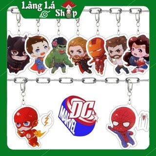 Móc khoá Mica Biệt đội siêu anh hùng Avenger (Marvel) - Nhựa Cứng Acrylic In 2 mặt sắc nét ( ảnh thật )