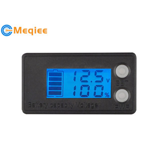 Chống nước 6133B DC7V-68V Chỉ báo dung lượng pin 2 dây Đồng hồ đo điện áp kỹ thuật số Máy đo màn hình Vôn kế kỹ thuật số
