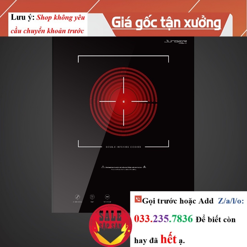 Bếp hồng ngoại đơn Junger MT-92 Công suất 2200W <New>