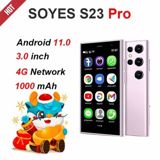 Điện thoại thông minh SOYES s23 pro 6 + 32GB điện thoại di động học tập dự phòng dành cho người già