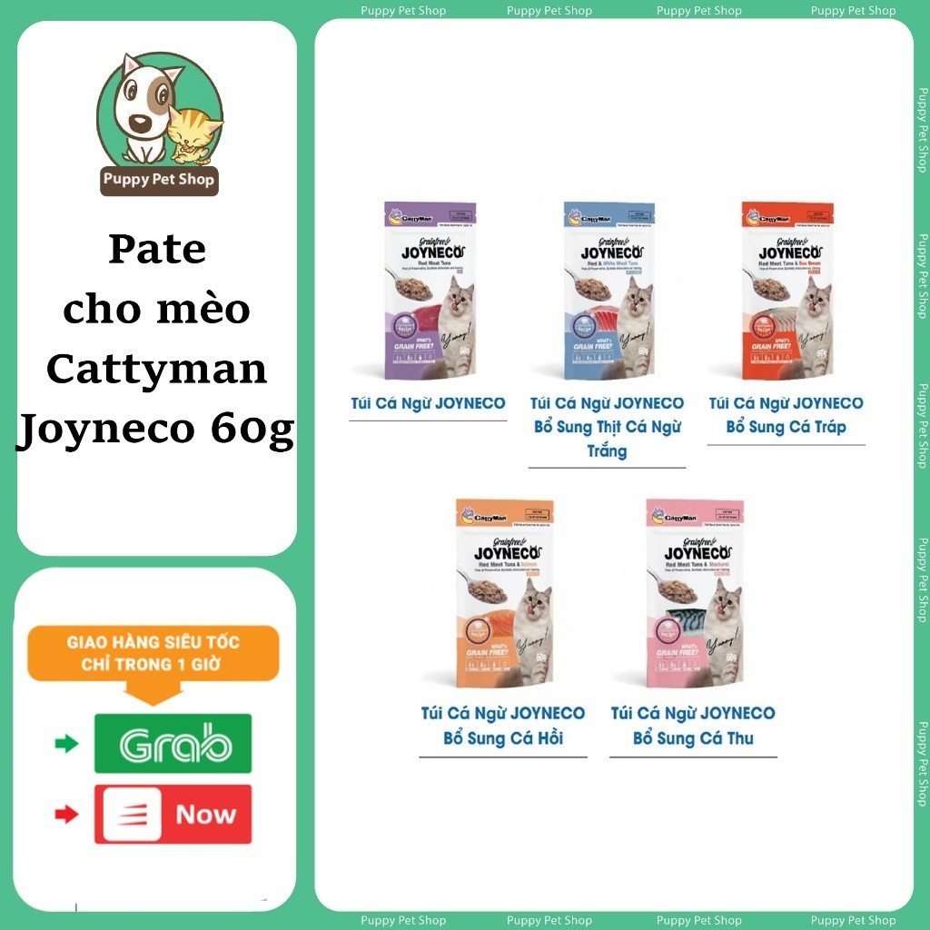 Pate cá ngừ Cho Mèo JOYNECO 60g