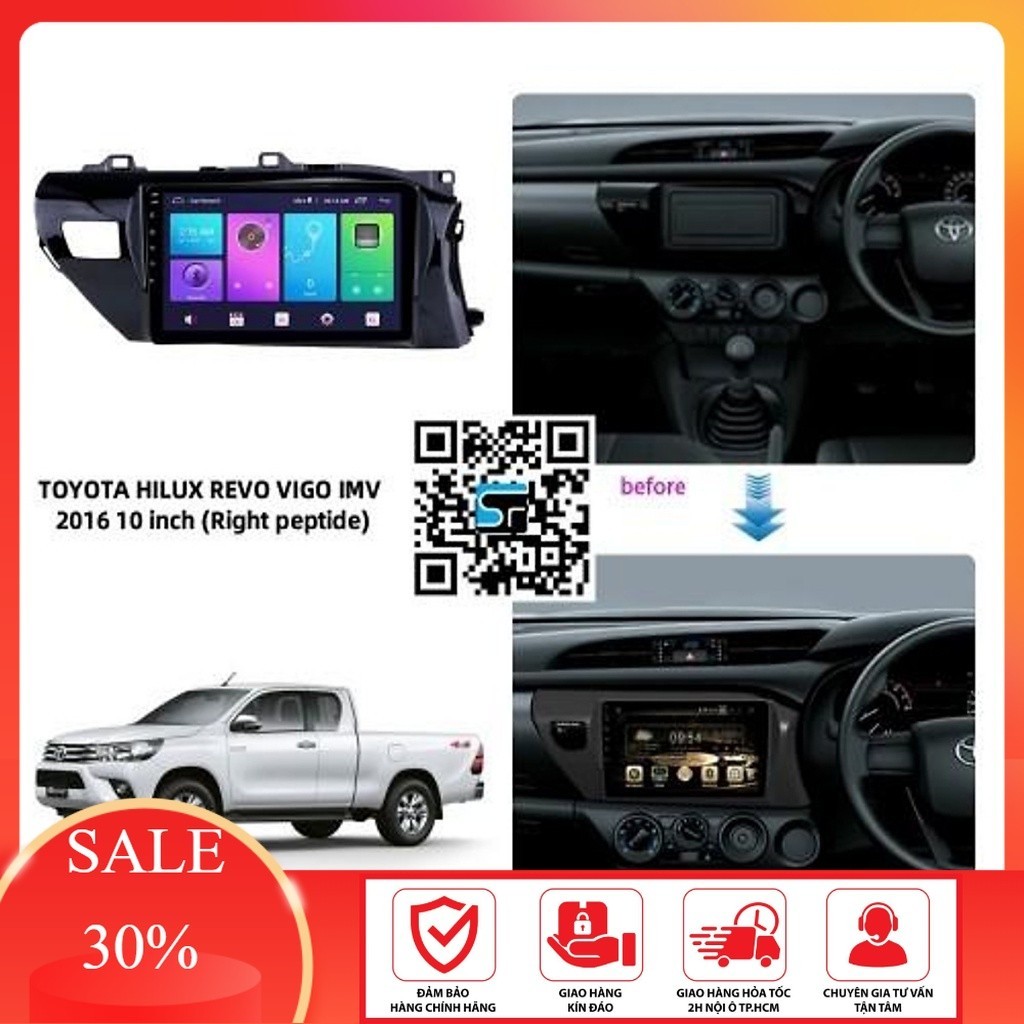 Mặt dưỡng HILUX 2015-2020
