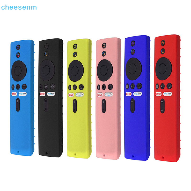 Cheenm 1 Vỏ Từ Xa Cho Xiaomi Mi TV Box S Wifi Điều Khiển Từ Xa Silicon Chống Sốc Bảo Vệ Cho Mi TV Stick VN