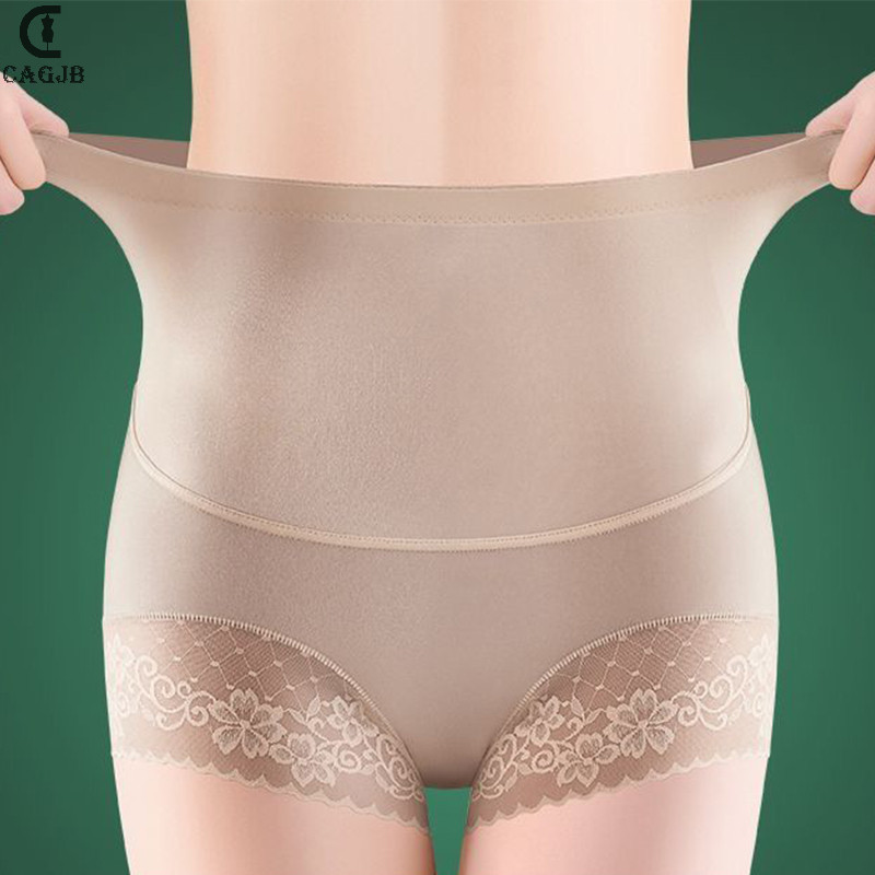 Eo Cao Liền Mạch Kiểm Soát Bụng Nâng Mông Định Hình Quần Short Ren Eo YOMG