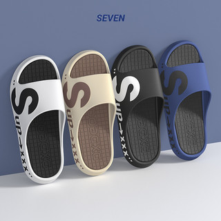 SEVEN dép sandal nữ dép đế cao Thoải Mái Xinh Xắn  Phối màu tinh tế Đàn hồi Trẻ trung Thể thao FDL24208IT 9Z240226