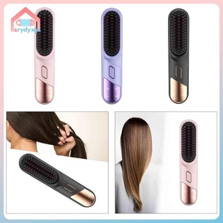 Bàn chải thẳng Làm nóng nhanh Du lịch Bàn chải duỗi tóc đa năng