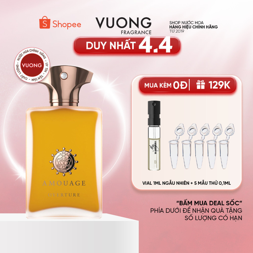 [Mẫu thử] Nước Hoa Nam Amouage Overture Man