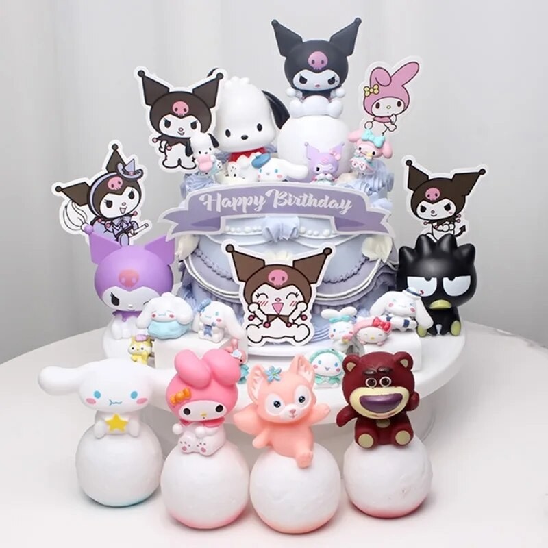 Anime Sanrio Hello Kitty Kuromi Cinnamoroll Đèn Ngủ Phát Sáng Đồ Chơi Trẻ Em Đèn Ngủ Kawaii Đáng Yêu Trẻ Em Kid Quà Tặng Sinh Nhật