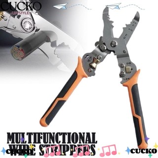Kìm uốn điện CUCKO, Dụng cụ tuốt dây đa năng chuyên nghiệp, Dụng cụ tuốt dây 10 trong 1