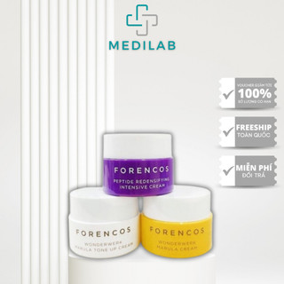 Kem dưỡng trắng da, hỗ trợ làn da lão hoá Forencos mini ban ngày và đêm 10ml/ 15ml