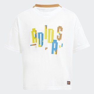 Adidas phong cách sống áo thun adidas x classic lego® trẻ em trắng ib6190