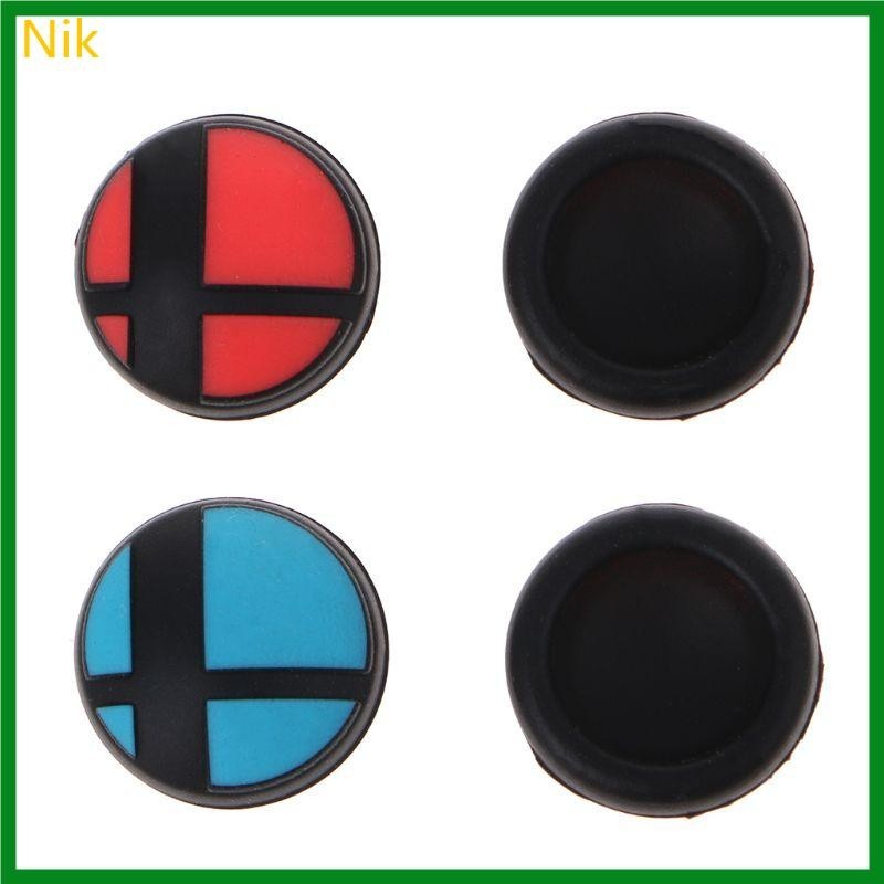 Niki Tay cầm chơi game Thumb Stick Grip Cap Joystick Cover cho Switch Controller Thumbsticks