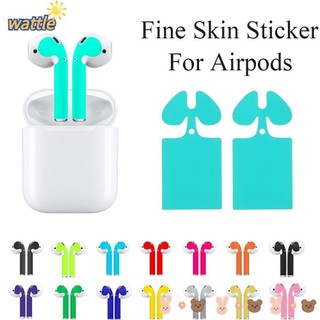 Miếng dán tai nghe Apple Airpods bằng nhựa PVC siêu mỏng
