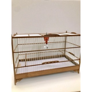 Khung lồng tập lực khuyên tự ráp lồng lực khuyên trúc nan cáp quang kích thước 50*25*30 Phụ kiện lồng chim