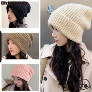 Einlands mũ len beanie 5 màu trơn dễ thương cho nam và nữ