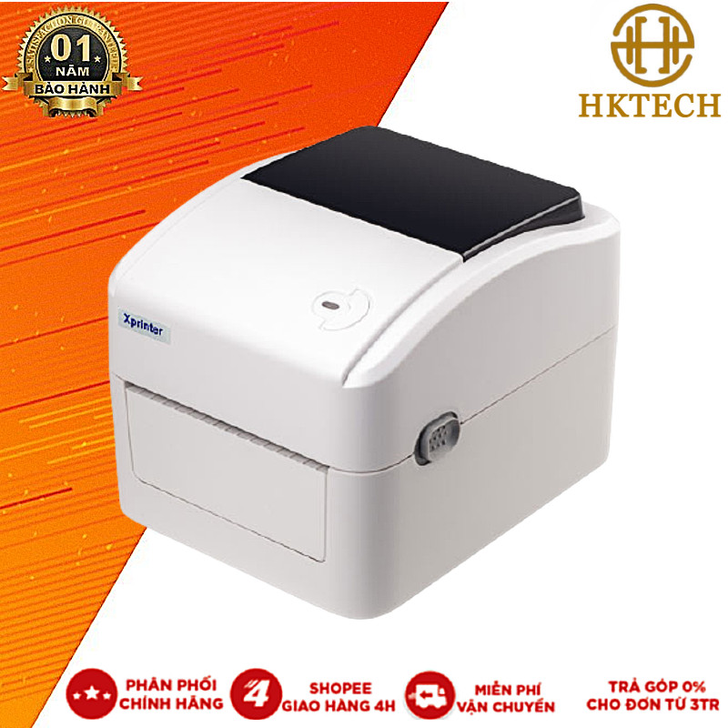 [Chính hãng] [IN QUA ĐIỆN THOẠI] Máy In Đơn Hàng 420B, Máy In Tem Mã Vạch Xprinter XP-420B ( Bản USB