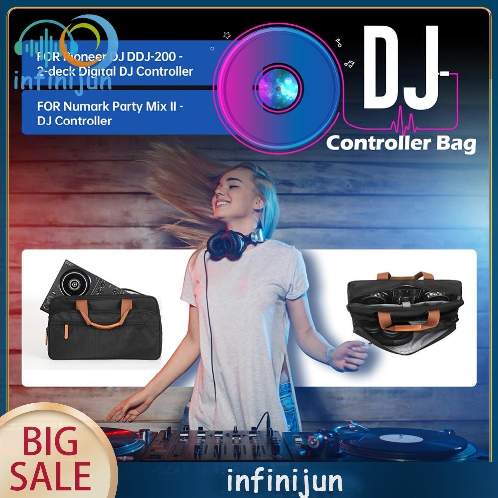 [Infinijun.vn] Túi đựng đệm điều khiển DJ EVA cho Numark Party Mix II / Pioneer DJ DDJ-200