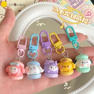 Hoạt hình dễ thương động vật móc khóa macaron móc khóa mặt dây chuyền pacha chó móc khóa quà lưu niệm