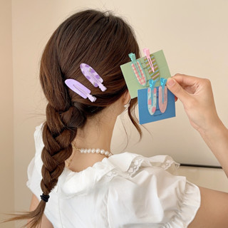  Jojo COCO 2 Chiếc Ngọt Ngào Trái Cây Dễ Thương Liền Mạch Kẹp Tóc Nữ Trá Đầu Nổ Mỹ Phẩm Kẹp Tóc Phụ Kiện 