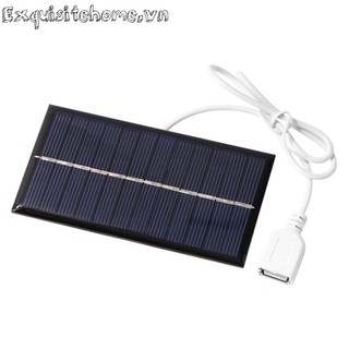 Bảng điều khiển năng lượng mặt trời Mini 1W 6V Hệ thống năng lượng mặt trời DIY cho điện thoại Bộ sạc di động dự phòng
