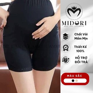 Quần lót mặc trong váy ngắn bảo hộ vải thun cotton thông hơi mềm mại không cấn mông