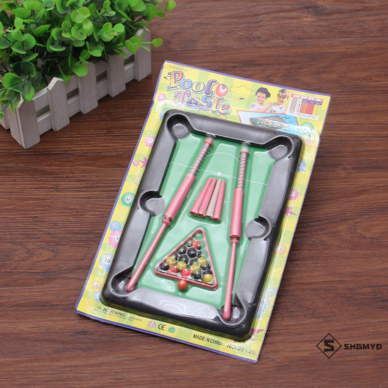 Shgmyd > Đạo cụ du lịch Đồ chơi bi-a mô phỏng trẻ em Bàn trẻ em Trò chơi Mini Máy tính để bàn Bể bơi