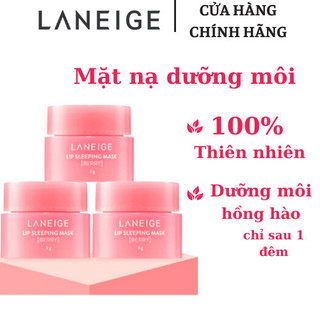 Mặt nạ ngủ ủ môi Laneige cấp ẩm làm mềm môi giúp giảm thâm môi mini size 3g