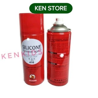 Silicone xịt khuôn bôi trơn 450ml KEN STORE