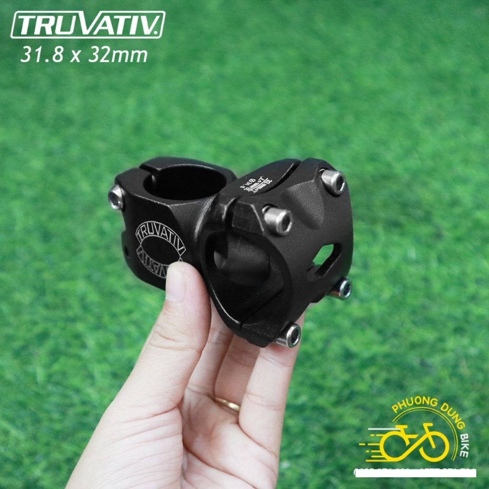 Pô tăng nhôm xe đạp TRUVATIV cỡ 31.8x32mm