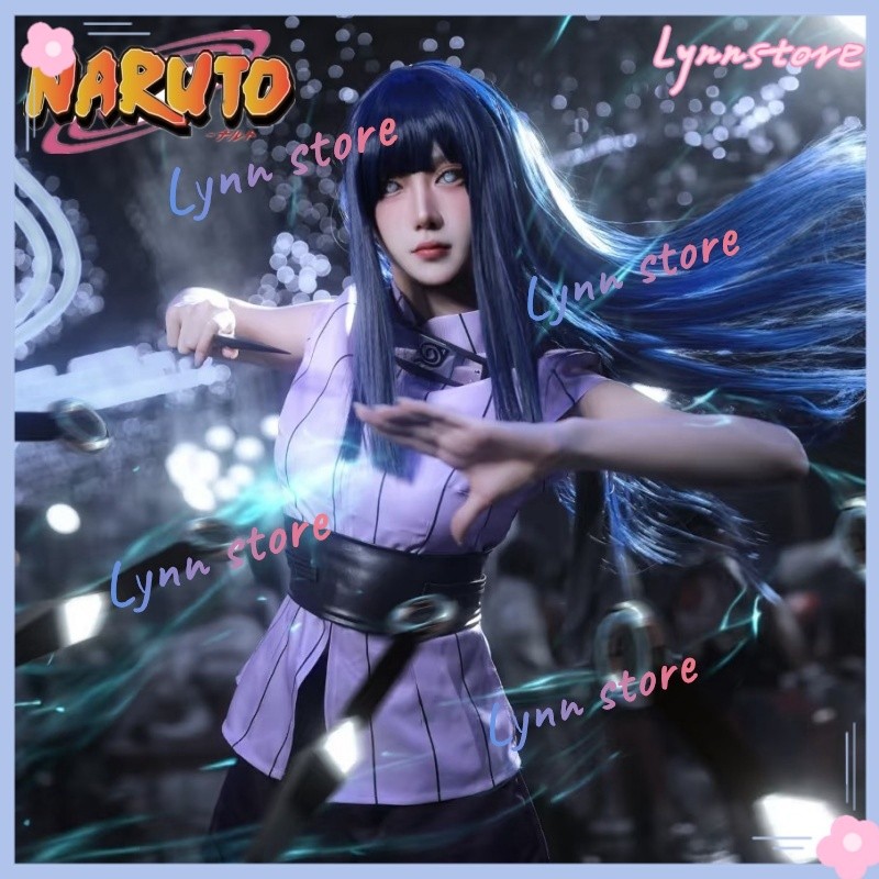 Hinata Uzumaki Trang Phục Hóa Trang NARUTO Hyuga Hinata Roleplay Trang Phục Tóc Giả Anime Cosplay Lễ