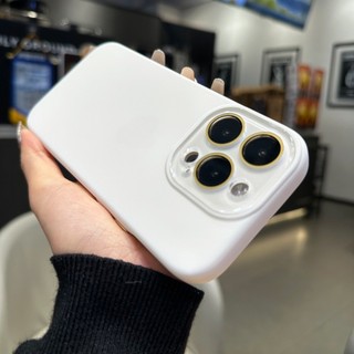 Ốp Điện Thoại Kính Cường Lực Viền Thẳng Bảo Vệ camera 2 Gen Cho iPhone 11 15 Pro MAX 14 Pro MAX 13 12 Pro MAX
