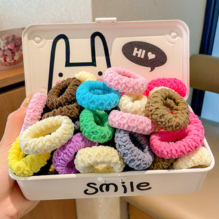 Set 6 Dây Cột Tóc Co Giãn Nhiều Màu Sắc