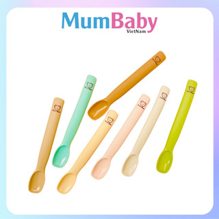 Thìa ăn dặm cho bé sơ sinh CocoBear chất liệu nhựa PP cao cấp bảo vệ nứu răng nhạy cảm MumBaby