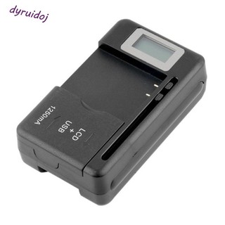 Dyruidoj1 sạc pin di động đa năng màn hình hiển thị lcd cắm us màn hình lcd