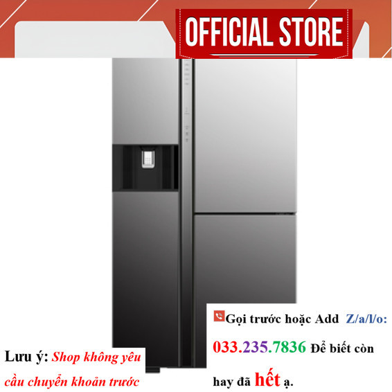 Tủ lạnh Hitachi Inverter 569 lít R-MY800GVGV0(MIR) <SALE<