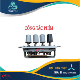 Công tắc quạt bàn 4 nút 5 nút nhấn - 3ht