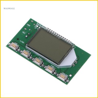  Bo mạch mô-đun máy phát FM âm thanh nổi micro không dây kỹ thuật số DSP PLL 87-108MHz 