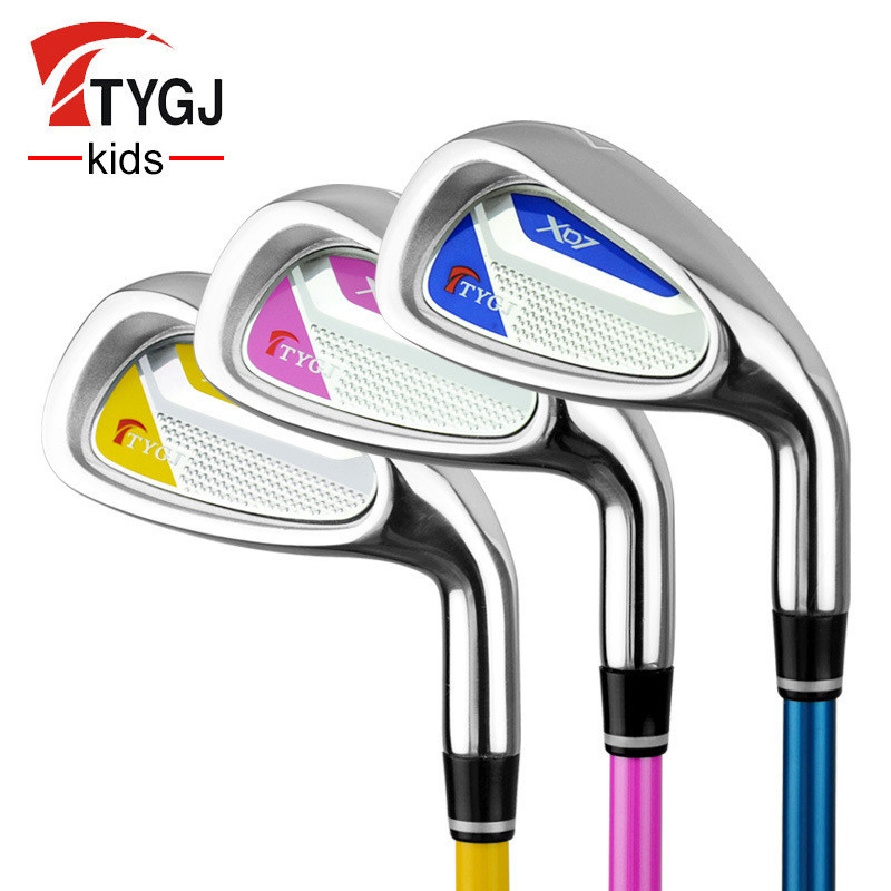 Tygj golf Kids Clubs golf Carbon Seven 7 Iron Beginner Practice Stick cho bé trai và bé gái XD7 - Tr