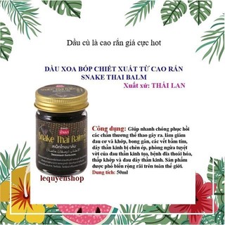 Dầu cù là cao hổ, rắn, bọ cạp xoa bóp -𝐌𝐨𝐨𝐌𝐨𝐨-