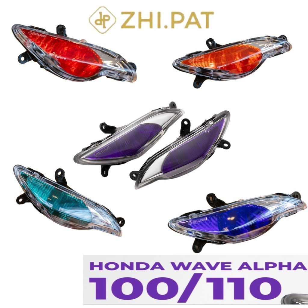 Xi nhan trước ZHIPAT gắn Wave Alpha / Wave S / Wave RS / Wave 50cc 100cc 110cc chính hãng