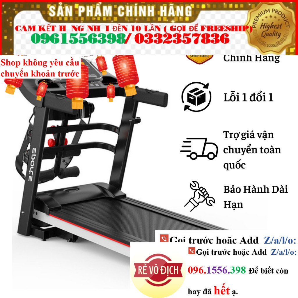 >> Máy Chạy Bộ Đa Năng Cao Cấp Gấp Gọn HP03 <>