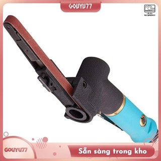 Máy chà nhám đai khí 10mmx330mm Máy đánh bóng cho máy nén khí Chà nhám Dụng cụ khí nén Máy mài góc không khí