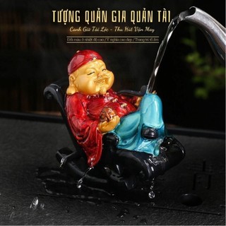 Sẵn -Tượng Ông Thần Tài quản gia giữ của thay đổi màu sắc 12cm - phụ tá ý hợp tâm đầu trong sale bán buôn - Sieuthiamono