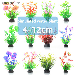 {Yan3} Mô phỏng Cây nhân tạo Trang trí bể cá Nhựa dưới nước Cỏ cỏ dại Phụ kiện bể cá Trang trí cá {yancrane3.vn}