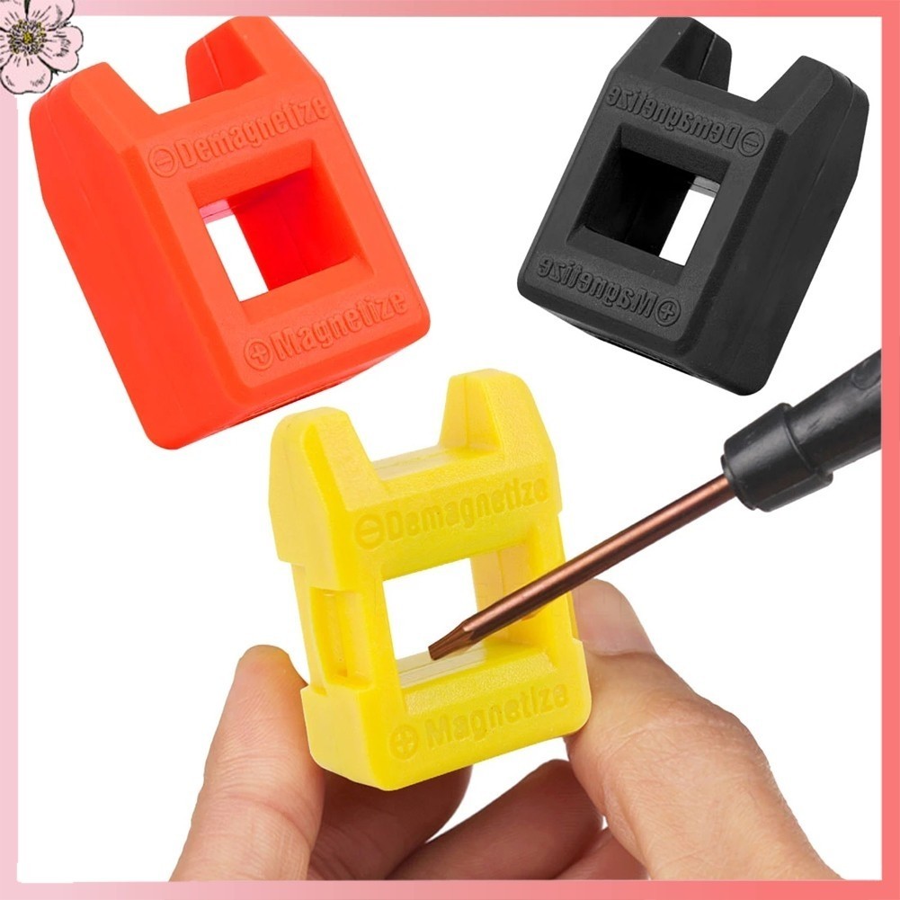 Oto 2 Chiếc Tua Vít Magnetizer Degausing Demagnetizer Thay Đổi Từ Tính Dụng Cụ