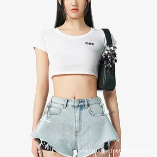 SMFK Dark Dance Troupe ShortTeeWomen's Slim Fit ShortTShirt Top