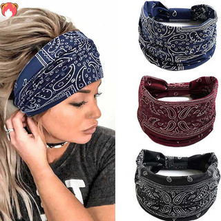 Yoga thể thao băng đô quấn tóc chống mồ hôi hấp thụ cotton co giãn băng đô nữ mũ phụ kiện tóc ry