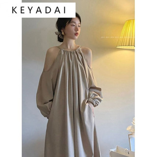 KEYADAI váy Đầm váy nữ body đầm Trendy Casual INS Korean WLQ2430IFP 13Z240325
