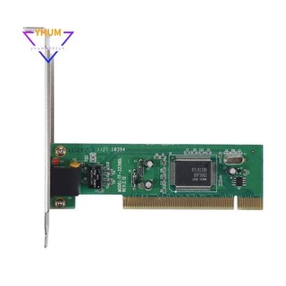 Thẻ mạng pci rtl8139d thẻ mở rộng 100mbps rj45 ethernet mạng lan card máy tính để bàn mở rộng thẻ mạng có dây