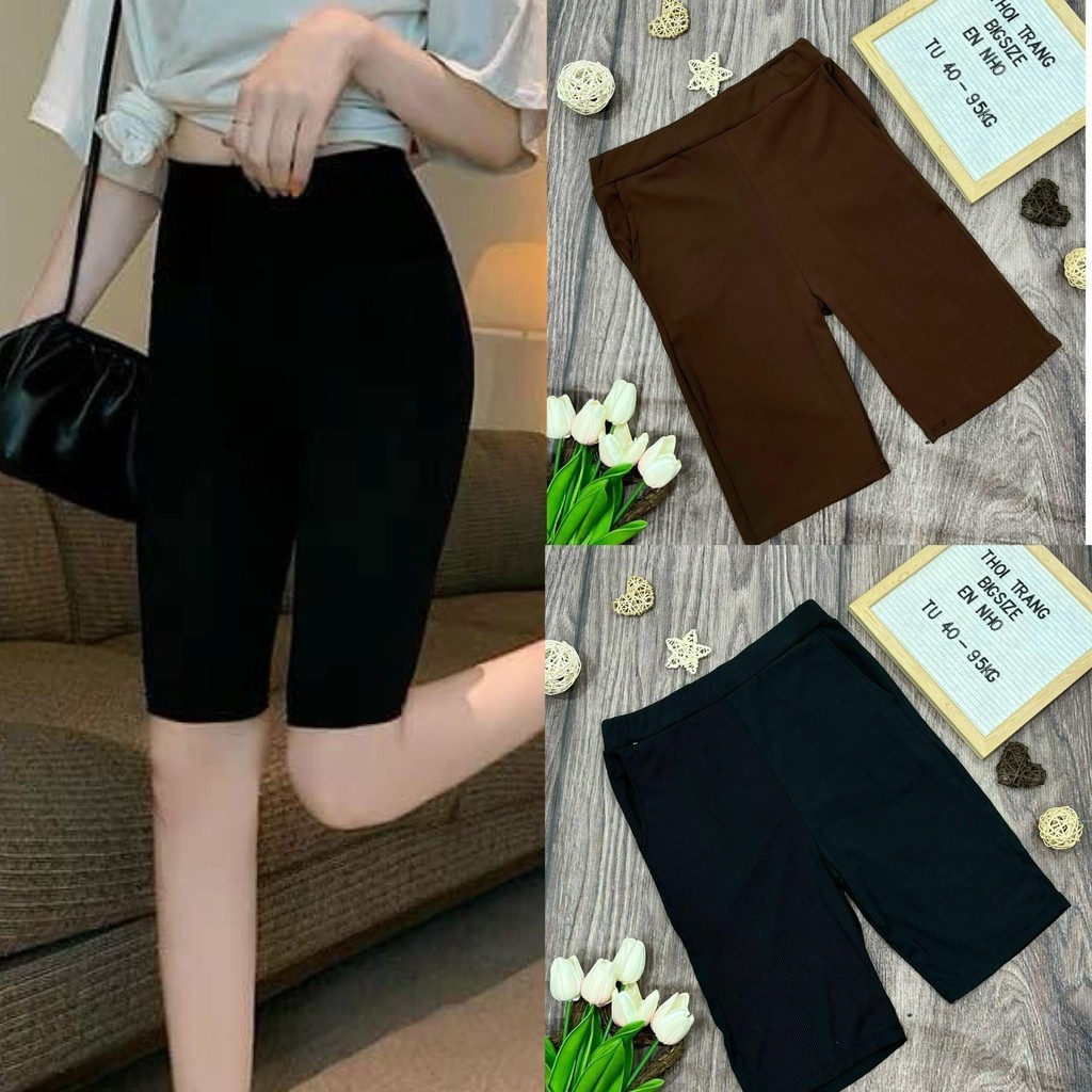 Quần Legging Lửng Nữ Bigsize co giãn 4 chiều đẹp mát, bầu mặc thoải mái nhẹ nhàng dễ chịu 45-95kg 21